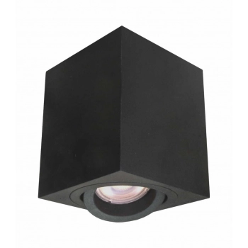 Lyon 1 lampa sufitowa GU10 czarna LP-5881/1SM BK Light Prestige