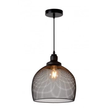 Mesh Ø280 lampa wisząca E27 43404/28/30 czarna