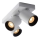 Lucide Nigel reflektorek 3 x GU10 LED Dim 5 W 2200 K - 3000 K 09929/15/31 biały