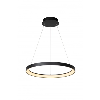 Vidal lampa wisząca LED 1 x 48 W 2700 K czarna, opal 46403/48/30 Lucide