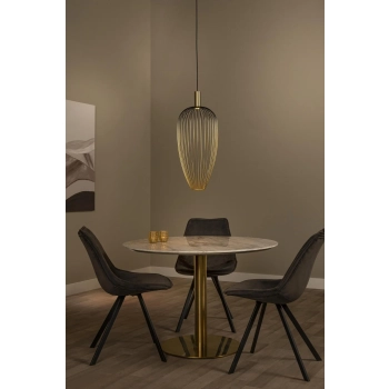 Aurelie lampa wisząca 1xGU10 MR11 złota 21442/01/10