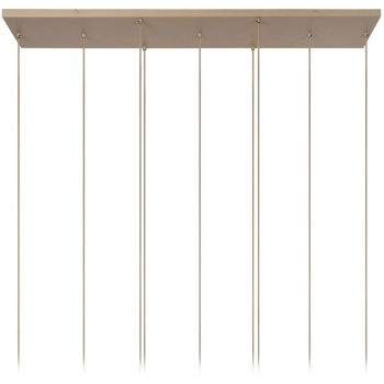 Lambres lampa wisząca 6xE27, 3xGU10 beżowa 45410/09/41