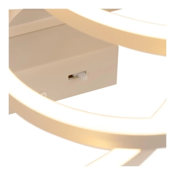 Nicola lampa sufitowa LED 37W 1600lm 2700-3300-4000K taupe 53113/36/41