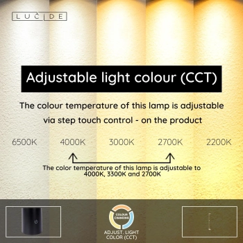 Ortolan lampa podłogowa LED 4W 130lm 2700K taupe 03752/21/41