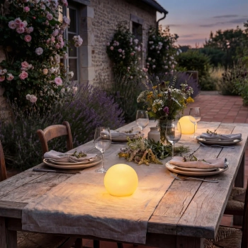 Pino lampka stołowa zewnętrzna IP65 LED 1W 110lm 2700-4500-6500K biała 06529/08/31