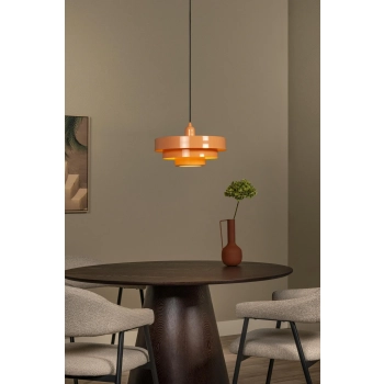 Runa lampa wisząca 1xE27 różowa 21443/35/66