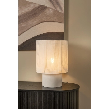 Tissaja lampka stołowa 1xE27 biała 06528/50/31