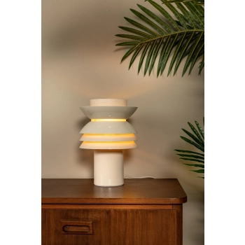 Yindra lampka stołowa 1xE27 kremowa 65503/01/38