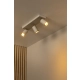 Regina lampa sufitowa 3xGU10 taupe 53914/03/41