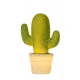 Lucide Cactus lampka stołowa ceramiczna E14 13513/01/33 biało / zielona