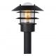 Zico 11874/99/30 lampa stojąca E27 IP44 czarna