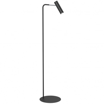 Axion lampa podłogowa 1xGU10 czarny mat, chrom Luminex