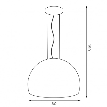 Compo lampa wisząca 1xE27 czarny mat, miedź