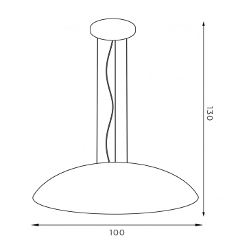 Compo lampa wisząca 1xE27 czarny mat, miedź