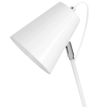 Desk lamp lampka stołowa 1xE27 biały mat