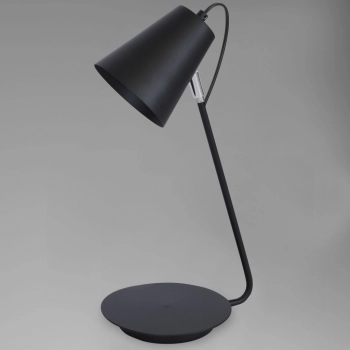 Desk lamp lampka stołowa 1xE27 czarny mat