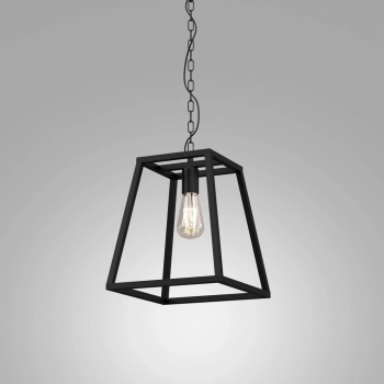 Frame lampa wisząca 1xE27 czarny mat