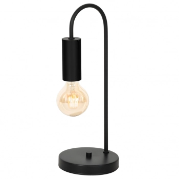 Loppe lampka stołowa 1xE27 czarny mat Luminex