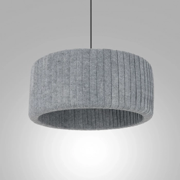 Shade lampa wisząca 1xE27 szary