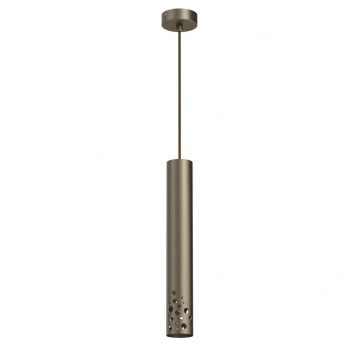 Tibia Buble lampa wisząca 1xGU10 tytanowe złoto Luminex