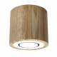 Downlight wood lampa sufitowa 1xGU10 naturalne drewno, biały Luminex