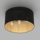 Loft shade lampa sufitowa 3xE27 czarny mat