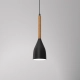 Muza NEW lampa wisząca 1xE27 czarny mat