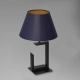 Table lamps lampka stołowa 1xE27 czarny mat