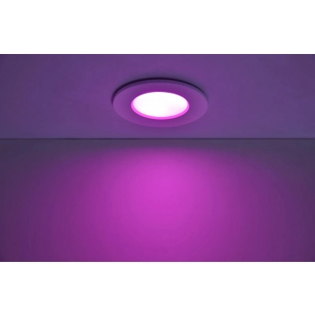 Optima lampa sufitowa IP65 LED 7,7W 450lm RGB biała