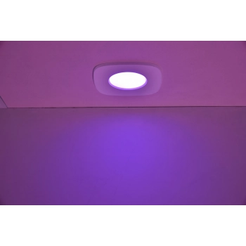 Rina lampa sufitowa IP65 LED 7,7W 490lm RGB biała