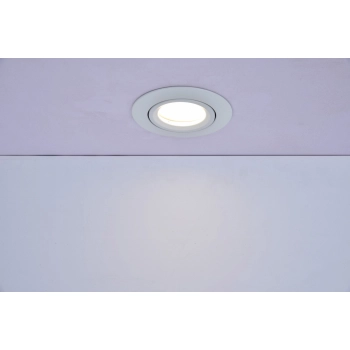 Scop lampa sufitowa GU10 LED 4,7W 440lm RGB biała