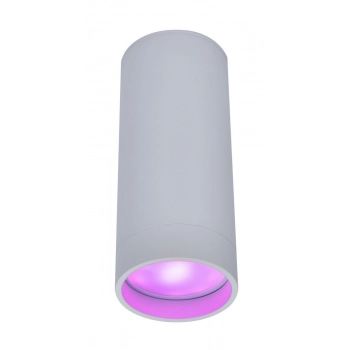 Stag lampa sufitowa GU10 LED 4,7W 440lm RGB biała