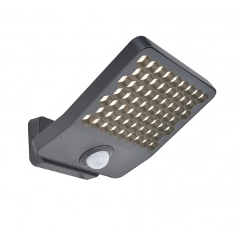 Atlantis kinkiet LED 24W 3200lm 4000K IP54 szary z czujnikiem ruchu 7801604118 Lutec