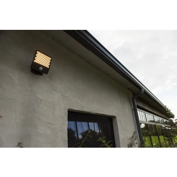 Atlantis kinkiet LED 24W 3200lm 4000K IP54 szary z czujnikiem ruchu