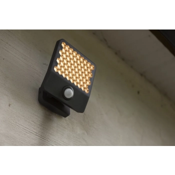 Atlantis kinkiet LED 24W 3200lm 4000K IP54 szary z czujnikiem ruchu
