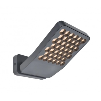 Atlantis kinkiet LED 13,7W 1850lm 3000K IP54 szary 7801605118 Lutec