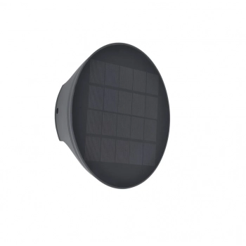 Belka Hybrid solar kinkiet LED 9W 280lm 3000K IP54 szary 6915601335 Lutec