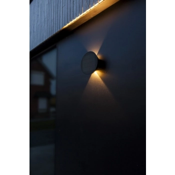 Belka Hybrid solar kinkiet LED 9W 280lm 3000K IP54 szary