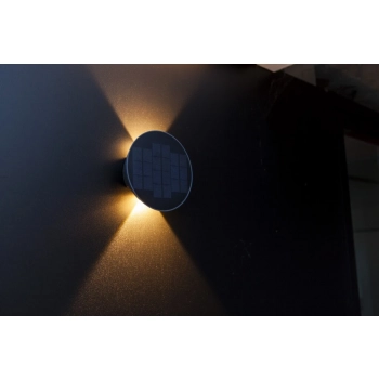 Belka Hybrid solar kinkiet LED 9W 280lm 3000K IP54 szary