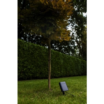 Bingo Solar słupek LED 8,2W 800lm 5000K IP54 czarny z czujnikiem ruchu