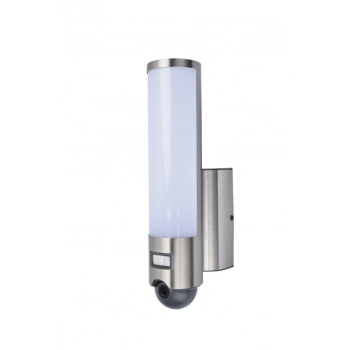 Elara kinkiet LED 17,5W 1300lm CCT IP44 czarny z kamerą 5267106001 Lutec
