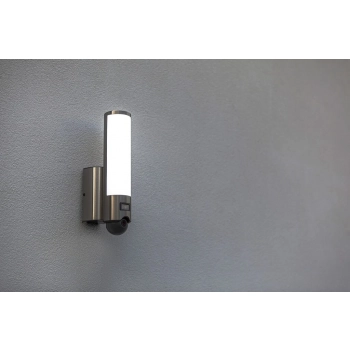 Elara kinkiet LED 17,5W 1300lm CCT IP44 czarny z kamerą