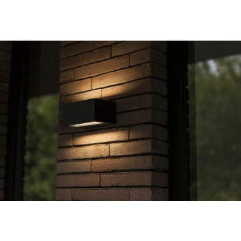 Gemini kinkiet LED 8,8W 700lm 3000K IP54 czarny