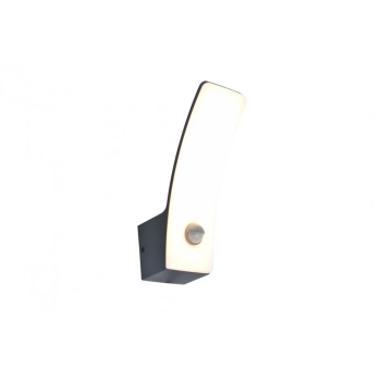 Kilo PIR kinkiet LED 11,5W 660lm 3000K IP44 szary Lutec