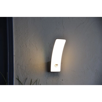 Kilo PIR kinkiet LED 11,5W 660lm 3000K IP44 szary