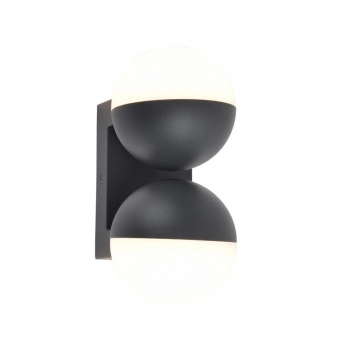 Looma kinkiet LED 2x7,8W 2x800lm 3000K IP54 szary 5138003118 Lutec