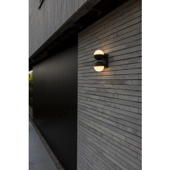 Looma kinkiet LED 2x7,8W 2x800lm 3000K IP54 szary