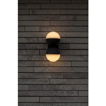 Looma kinkiet LED 2x7,8W 2x800lm 3000K IP54 szary