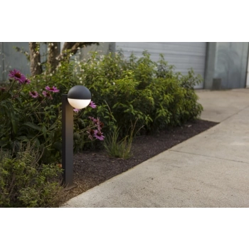 Looma lampa stojąca 1xE27 IP54 szara