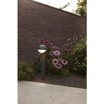 Looma lampa stojąca 1xE27 IP54 szara